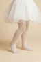 Ecru Girl's Banana Pantyhose - 2