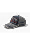 Vintage Look Denim Hat with Embroidery - Unisex Casual Baseball Cap - 2