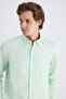 Ds Damat Comfort Green Dobby 100% Cotton Shirt - 4
