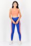 Women Sportswear Fit Training Tights, Blue - 2