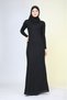 Women's Hijab, Long Sleeve, Lined, Non-Visible under Clothing, Flexible and High-Quality Fabric Evening Dress - 3