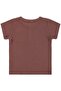 Basic Button-Front T-Shirt for 2-5 Years - Brown - 2