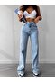 Women's Wide Leg Jean - 100% Cotton Bohemian Style Wide-Leg Pants