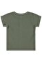 Basic Buttoned Front T-Shirt for 2-5 Years - Khaki - 2