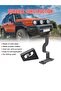 LED Light Pod Mounting Bracket Set, A-Pillar Hood Mount, Compatible with Toyota FJ Cruiser 2007-2024 - 4