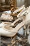 Women's 7 cm Pearl Bridal Shoes - 2