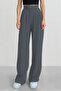 Women's Full Stretch Comfortable Fabric Velcro Closure Palazzo Pants - 5
