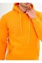Unisex Standard Cut 3 Thread Hooded Cotton Sweatshirt with Fleece Inside - 4