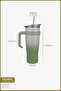Alto Stainless Steel Thermos Cup with Straw Green 1000 ml - 2