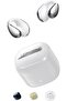 2026 Open-Ear Clip Earbuds, RingStar Air, Bluetooth, Hi-Res, Comfort ,AI Calls, 40H Battery, White