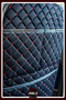 Thai Feather Car Seat Back Item Organizer Organizer Car Interior Auto Accessory Protective Case 2Pcs - 3