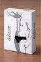 Men's Black Ribbed Slip Underpants - 5