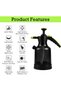 Auto Family 2.5L Hand Pump Pressure Sprayer Bottle – Garden Plant Mister, Adjustable Nozzle - 5