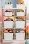 6-Piece 2X10-2X15-2X20 Lt Boxsis White Toy Storage Organizing Box Cabinet Organizer Organizer - 5