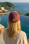 Beach Themed Vintage Hat – Unisex Baseball Cap with Vintage Detailing - 3