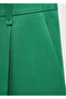 Straight-Cut Linen Blend Trousers - 5