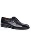 104h04 Black Lace-Up Neolite Sole Men's Shoes