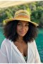 Natural Raffia Hand-Knitted Wide-Brimmed Women's Hat – Breathable Lightweight Summer Design - 2