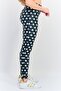 Women Dri Fit Polka Dots Training Leggings, Multicolor - 2