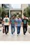 Unisex Short Sleeve Turn Key and Multilingual "From River to Sea" Slogan T-Shirt S - 2XL T300027 - 5