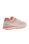Beige - Hammerjack 19253 Chile Women's Genuine Suede Leather Sneaker Sports Shoes - 8