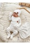 Set of 6 Corded Baby Newborn 100% Cotton Hospital Release