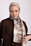 Nakkaşın Mührü Collection-Linen Sheet Single-Sided Shawl - 6