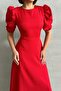 Women's Red Watermelon Sleeve Dress - 6