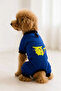 Cat and Dog Outfit & Gown - Cobalt Blue 4 Leg Jumpsuit Pikachu