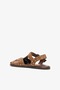 Bethy Sigaro Suede Leather Women's Studded Sandals - 3