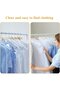 Transparent Garment Protection Cover -60*120 - 10 Pieces, Jacket, Sweater, T-Shirt Nylon Bag - 6