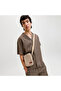 Men Brown Textured Resort Shirt - 4
