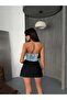 Women's Strapless Denim Bustier 100% Cotton - 2