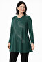 Women's Combed Cotton Tunic for Middle Age and Above Mothers 4743 - 2