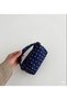 Women's Denim Blue Denim Color Staple Detailed Mini Size Hand and Crossbody Bag 20X10 cm - 6