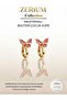 Girl's Clip-On Earrings – Pastel Red Butterfly for Non-Pierced Ears - 2