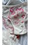 Women's Floral Pattern Plus Size Panties - 5