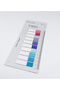 Transparent Colored Postit Post-it Post ItBookmark Bookmark Postit Sticker Note Paper 200 Sheets - 3