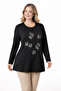 Women's Combed Cotton Tunic for Middle-Aged and Older Mothers 4745 - 2