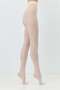 Thin 40 Opaque 2-Piece Pantyhose Ecru/Brown - 3