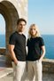 Women's 100% Cotton Basic Comfortable Fit Lycra Soft Textured Crew Neck T-Shirt - Black - 3