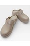 Kocamanlar e443 sabo doctor and nurse slippers thick sole orthopedic slippers beige - 3