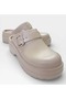 Kocamanlar e443 sabo doctor and nurse slippers thick sole orthopedic slippers beige - 2