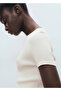 Short Sleeve Rib Knit Jersey T-Shirt - 6