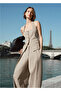 Jacket Vest with Linen Fabric - 8
