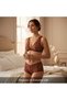 Women's Lace Bralet and Shorts Set, Lace Bralet Set, Lace Underwear Tile - 2