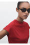 Sleeveless Slim Knit Sweater - 6
