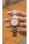 Women's Steel Watch Gold Color Dial Vintage Luxury Edition |   Elegant Stylish Women's Wristwatch 2026 - 4