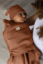 Newborn Swaddle Set – Hip-Friendly - Terracotta - 4