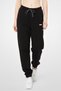 Women Sportswear Fit Embroidered Logo Outdoor Sweatpants, Black